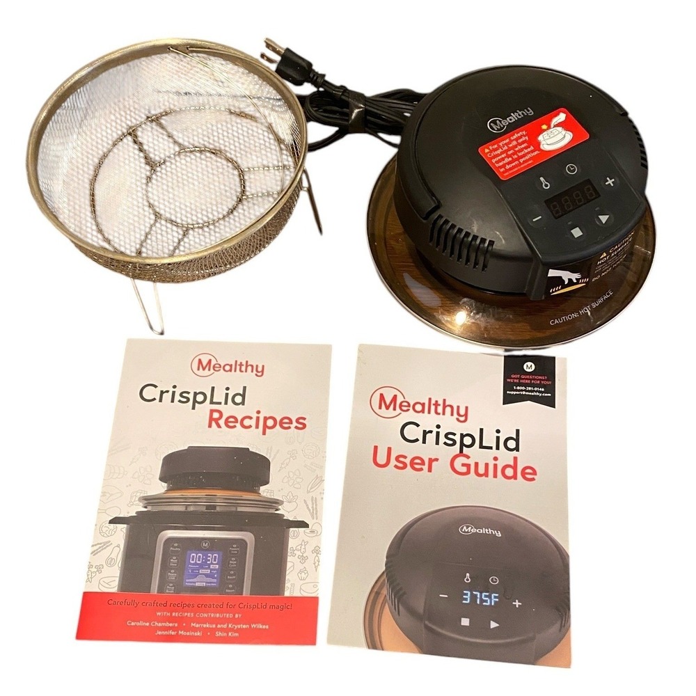 Mealthy CrispLid Air Fryer Attachment for 6 & 8 Quart Pressure Cookers #297Kbx